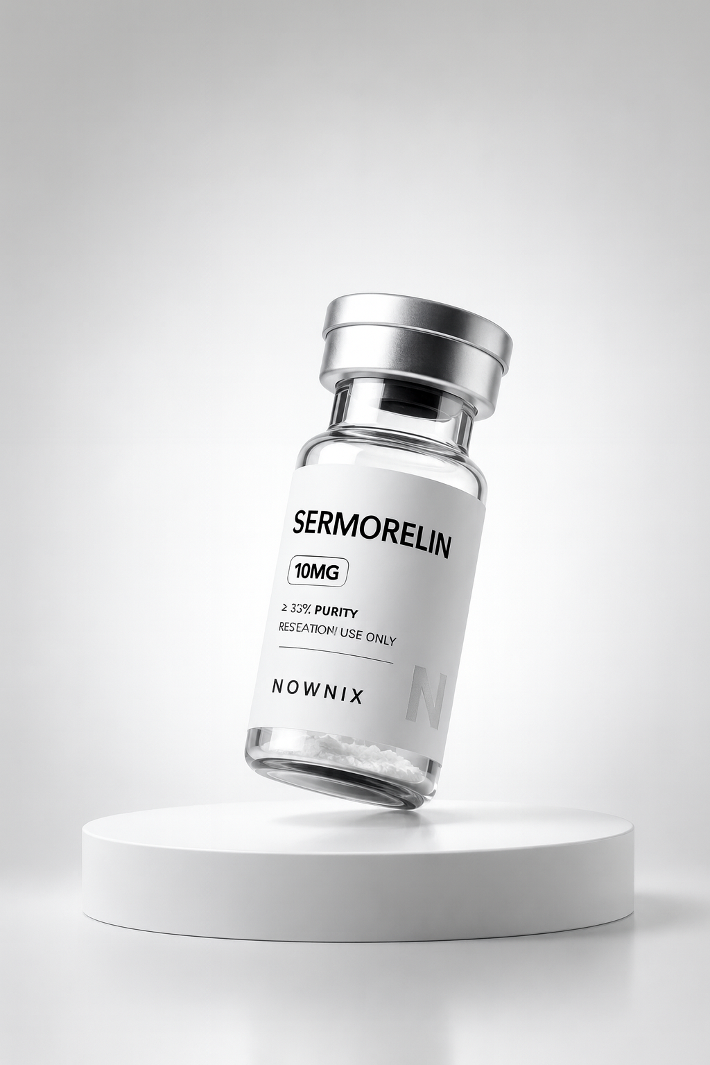 Sermorelin Acetate 10mg research vial